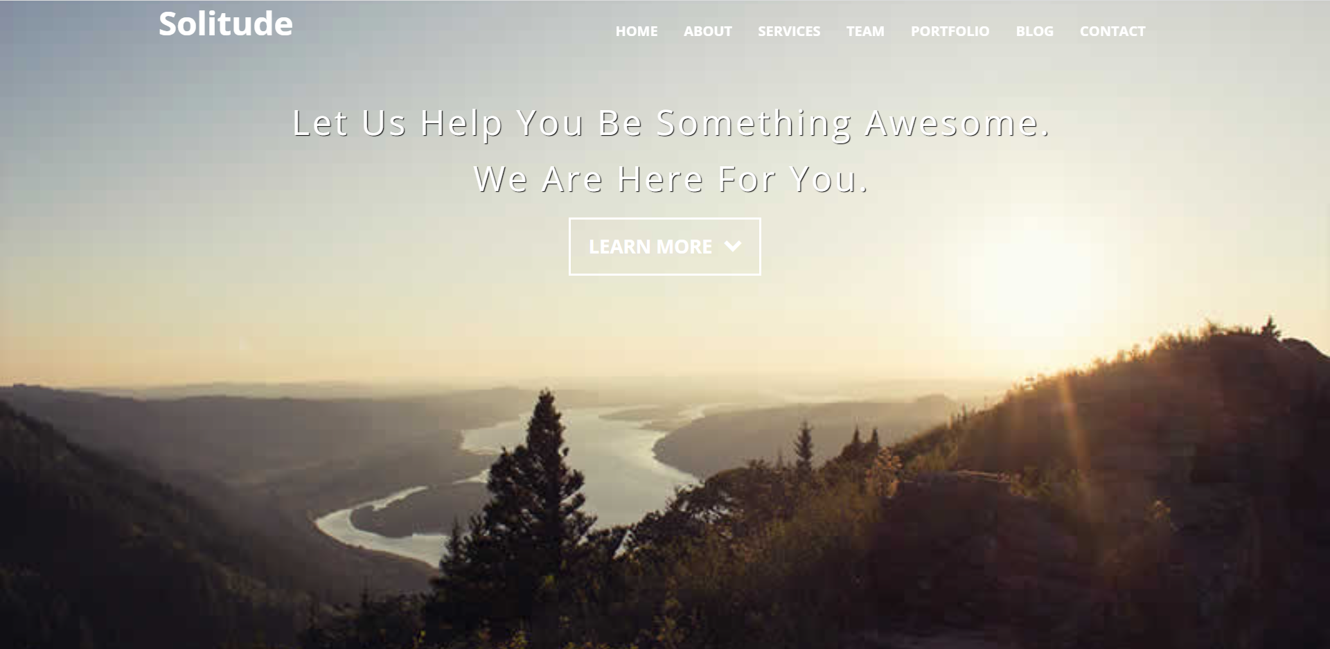 Image of Solitude's website