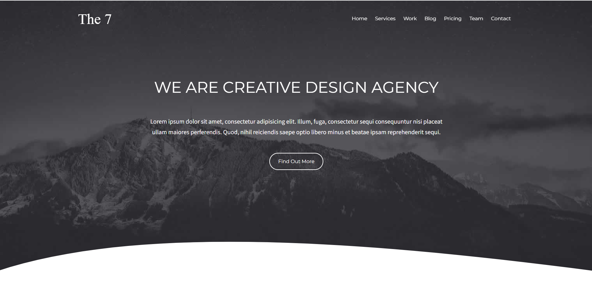 Image of The 7 website